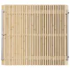 Vuren Rhombus Tuinpoort 200x195 cm | Stalen frame met slotkast | Verstelbaar | 18x45 mm