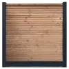 Tuinscherm Douglas Double Rhombus | Onbehandeld | 180x180 cm BxH