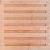 Tuinscherm Douglas 17 planks | Geschaafd | Horizontaal