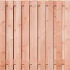 Tuinscherm Douglas 19 planks 180x180 cm BxH | Geschaafd | Verticaal | Recht