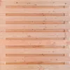 Tuinscherm Horizontaal Douglas 19 planks 180x180 cm BxH | Geschaafd