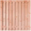 Tuinscherm Douglas 21 planks 180x180 cm BxH | Geschaafd | Verticaal | Recht