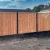 Tuinscherm Douglas 21 planks 180x180 cm BxH | Geschaafd | Verticaal | Recht