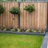 Tuinscherm Douglas 21 planks 180x180 cm BxH | Geschaafd | Verticaal | Recht