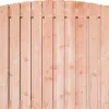 Tuinscherm Douglas 21 planks 180x180 cm BxH | Geschaafd | Verticaal | Toog