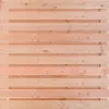 Tuinscherm Douglas 21 planks | Geschaafd | Horizontaal