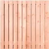 Tuinscherm Douglas 23 planks 180x180 cm BxH | Geschaafd | Verticaal | Recht