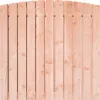 Tuinscherm Douglas 23 planks 180x180 cm BxH | Geschaafd | Verticaal | Toog