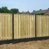 Tuinscherm Grenen 21 planks 180x180 cm BxH | Geschaafd | Verticaal | Recht