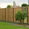 Tuinscherm Grenen 21 planks 180x180 cm BxH | Geschaafd | Verticaal | Recht