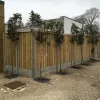 Aflopend Tuinscherm Grenen 23 planks 180x180/90 cm BxH | Geschaafd | Verticaal | Rechts naar Links