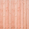 Tuinscherm Douglas 21 planks | Fijnbezaagd | Verticaal | Recht