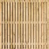 Tuinscherm Vuren Rhombus open | 37 planks 180x180 cm BxH | Geschaafd | Verticaal | Recht