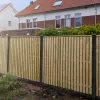 Tuinscherm Vuren Rhombus open | 37 planks 180x180 cm BxH | Geschaafd | Verticaal | Recht