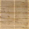 Tuinscherm Horizontaal Vuren Rhombus 51 planks 180x180 cm BxH | Geschaafd