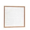 Douglas Gaas Trellis met Betonijzer | 180x180cm | Maas 7,5x7,5 cm