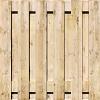 Tuinscherm Grenen XL 13 planks 180x150 cm BxH | Gezaagd | Verticaal | Recht