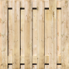 Tuinscherm Grenen XL 15 planks 180x130 cm BxH | Gezaagd | Verticaal | Recht