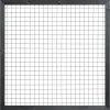 Zwart Grenen Gaastrellis | 180x180cm | Maas 7,5x7,5 cm