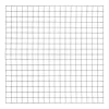Gaaspaneel | Verzinkt | 180x180cm | Maas 10x10 cm