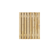 Grenen Tuinpoort 140x180 cm | Stalen frame met slotkast | Verstelbaar | 16x140 mm