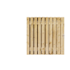 Grenen Tuinpoort 180x180 cm | Stalen frame met slotkast | Verstelbaar | 16x140 mm