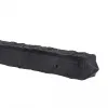 Betonpaal Punt granietmotief Antraciet 10x10x275cm eind sponning 74cm diamantkop +lichtleiding
