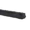 Betonpaal Punt granietmotief Antraciet 10x10x275cm tussen sponning 74cm diamantkop +lichtleiding