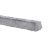 Betonpaal Punt Granietmotief Stampgrijs 10x10x275cm hoek sponning 74cm met punt