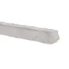 Betonpaal Punt granietmotief Wit 10x10x275cm hoek sponning 74cm met diamantkop