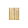Grenen Dubbele Tuinpoort | Stalen frame met slotkast | 17x140mm planken
