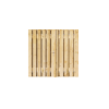 Grenen Dubbele Poort 190x195 cm | 2x Stalen frame 90cm + 100cm met slotkast | Verstelbaar
