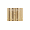Grenen Dubbele Poort 220x195 cm | 2x Stalen frame 110cm met slotkast | Verstelbaar