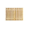 Grenen Dubbele Poort 250x195 cm | 2x Stalen frame 120cm + 130cm met slotkast | Verstelbaar