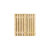 Grenen Dubbele Poort 170x195 cm | 2x Stalen frame 80cm + 90cm met slotkast | Verstelbaar