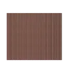 Composiet Rhombus Verticaal - Dark Brown - Enkelzijdig - Tuinwand schutting