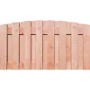 Tuinscherm Douglas 17 planks 90x180 cm BxH | Geschaafd | Verticaal | Toog