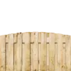 Tuinscherm Grenen 19 planks 90x180 cm BxH | Geschaafd | Verticaal | Toog