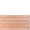 Tuinscherm Horizontaal Douglas 21 planks 90x180 cm BxH | Geschaafd