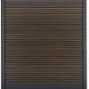 Composiet Premium Tuinscherm - Rhombus Savanna Brown - 185cm - Horizontaal