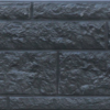 Betonplaat Rotsmotief dubbelzijdig Antraciet 184x36x4.8cm