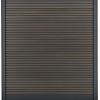 Composiet Premium Tuinscherm - Rhombus Walnut - 185cm - Horizontaal
