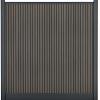 Composiet Premium Tuinscherm - Rhombus Dark Brown - Verticaal