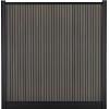 Composiet Premium Tuinscherm - Rhombus Walnut - Verticaal