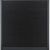 Composiet Premium Tuinscherm - Natural Solid Black - 185cm - Horizontaal
