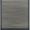 Composiet Premium Tuinscherm - Natural Light Grey - 185cm - Horizontaal