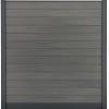 Composiet Premium Tuinscherm - Natural Cloudy Grey - 185cm - Horizontaal