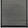 Composiet Premium Tuinscherm - Natural Cloudy Grey - 185cm - Horizontaal