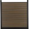 Composiet Premium Tuinscherm - Rhombus Stripe - 185cm - Horizontaal