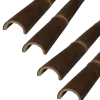 Bamboe Lat | Scherm Set dubbelzijdig | Black